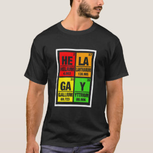Lgbtゲイプライド月エレメンツHelaゲイ彼T Tシャツ