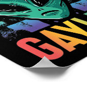 LGBTゲイプライド月ゲイリアン ポスター (角)