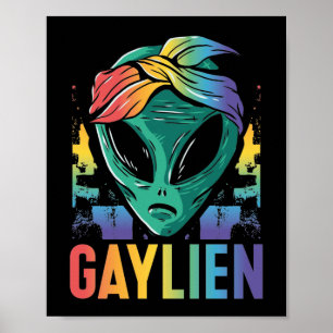 LGBTゲイプライド月ゲイリアン ポスター