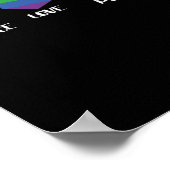 LGBTゲイプライド月平和ラブプライド ポスター (角)