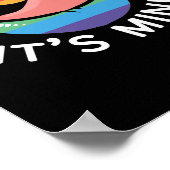 LGBTゲイプライド月私はそれを舐めて私の鉱山 ポスター (角)