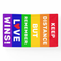 LGBTゲイプライド2020保距離、愛が引用文