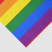 LGBTゲイプライド6ストライプ年レインボー国旗 薄葉紙 (詳細)