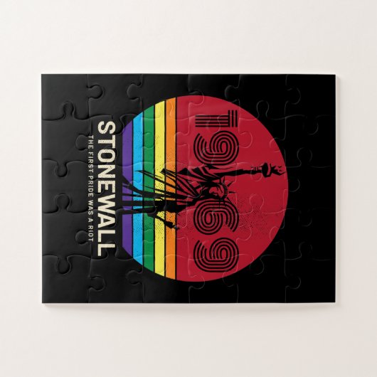 LGBTゲイレズビアンプライド52周年記念ストーンウォール ジグソーパズル (横)