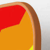 LGBTゲイ同性愛者プライドお祝い ピックルボールラケット (左詳細)