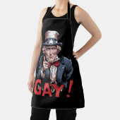 LGBTゲイ同盟プライド月おもしろい エプロン (インサイチュ)