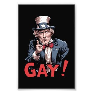 LGBTゲイ・アライ プライド月間 楽しい フォトプリント