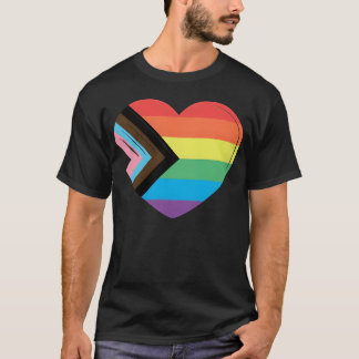 LGBTコミュニティを応援するハート・オブ・ラブ Tシャツ
