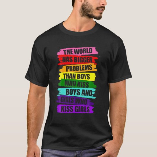LGBTコミュニティゲイP Tシャツ (正面)
