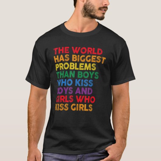 LGBTコミュニティゲイP Tシャツ (正面)