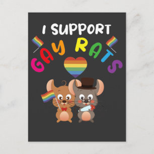 LGBTサポートゲイラッ結婚トのお祝い同性愛者 ポストカード