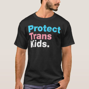 Lgbtサポート保護トランスキッドLgbtプライド Tシャツ