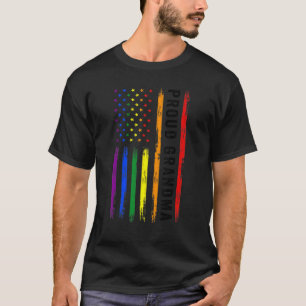 LGBTサポート誇りを持ったおばあちゃんLGBTフラグおばあちゃんLGBT Tシャツ