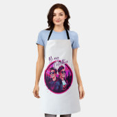 LGBTスタイリッシュゲイバレンタイン服アイディアforゲイ エプロン (着用した状態)