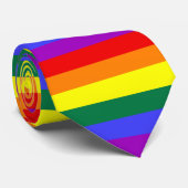 LGBTストライプの ネクタイ (ロール)