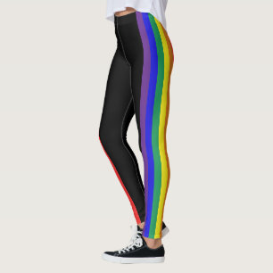 LGBTストライプの レギンス