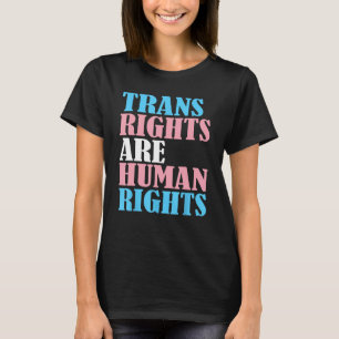 LGBTトランスジェンダーの人権トランスジェンダーの人権LGBTQ Tシャツ