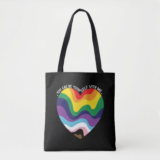 LGBTトランスジェンダーゲイ トートバッグ (正面)