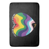 LGBTトランスジェンダーゲイ バスマット (正面縦)