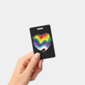 LGBTトランスジェンダーゲイ バッジ (手持ち)