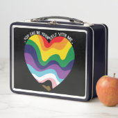 LGBTトランスジェンダーゲイ メタルランチボックス (インサイチュ)