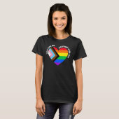 LGBTトランスジェンダーゲイL Tシャツ (正面フル)