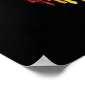 LGBTドラゴンハートレインボーハートドラゴンLGBTプライド ポスター (角)