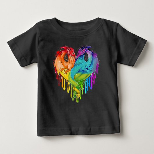 LGBTドラゴン ベビーTシャツ (正面)