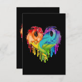 LGBTドラゴン 出欠カード (正面/裏面)