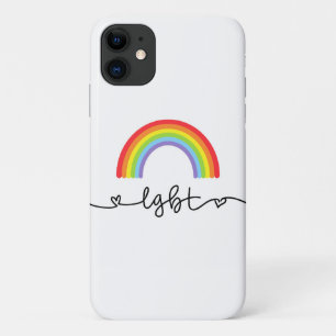 LGBTハートとレインボウズ iPhone 11 ケース