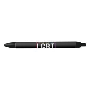 LGBTバイセクシュアル・レズビアンになる無料ゲイプライド 黒ボールペン