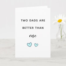 LGBTパパゲイの父の日2人のパパモダンかわいい 