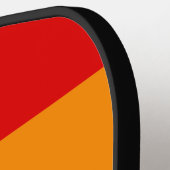 LGBTフラグのDrawstringバックパック ピックルボールラケット (左詳細)