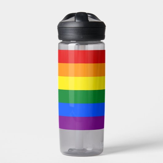 LGBTフラグ付きウォーターボトル ウォーターボトル (正面)