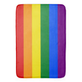 LGBTフラグ付き大浴用マット バスマット (正面縦)