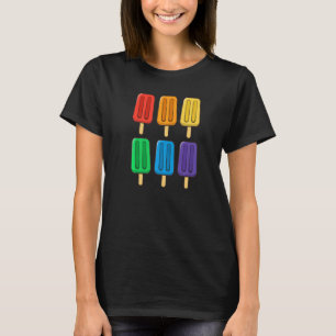 Lgbtフラッグポピックス7月4日ゲイ微妙なプライドM Tシャツ