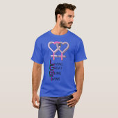 LGBTフレンドリーで素晴らしい存在 Tシャツ (正面フル)
