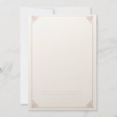 LGBTフローラ結婚式招待状 招待状 (裏面)