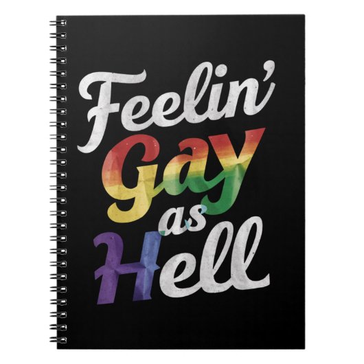 LGBTプライドだって最高に気持ちいい  ノートブック (正面)