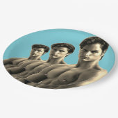 LGBTプライドで最もホットなハンクス ペーパープレート (アングル)