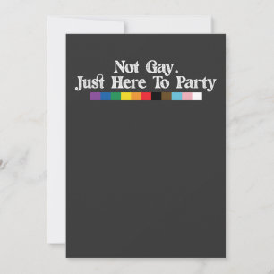LGBTプライドのゲイはパーティーのサポート 招待状