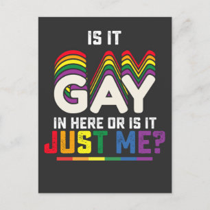 LGBTプライドはゲイか私だけか インビテーションポストカード