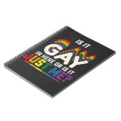 LGBTプライドはゲイか私だけか ノートブック (左側)