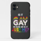 LGBTプライドはゲイか私だけか Case-Mate iPhoneケース (裏面)