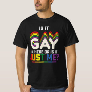 LGBTプライドはゲイか私だけか Tシャツ