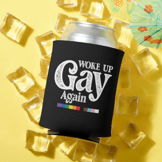 LGBTプライドを応援 再び目覚めたゲイ 缶クーラー (インサイチュ 夏)