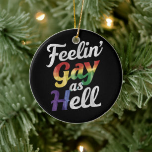 LGBTプライドを感じて セラミックオーナメント