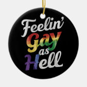 LGBTプライドを感じて セラミックオーナメント (正面)