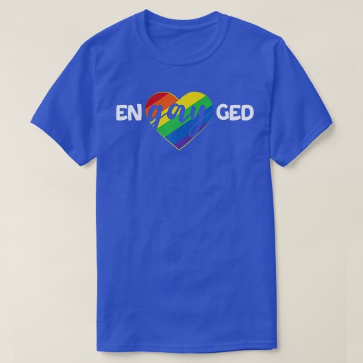 LGBTプライドインスパイア引用文 Tシャツ (デザイン正面)
