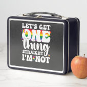 LGBTプライドゲイはImをストレートに取得しない メタルランチボックス (インサイチュ)